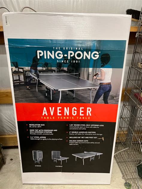 avenger ping pong table